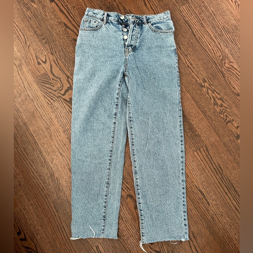 Pacsun straight high rise straight leg jeans